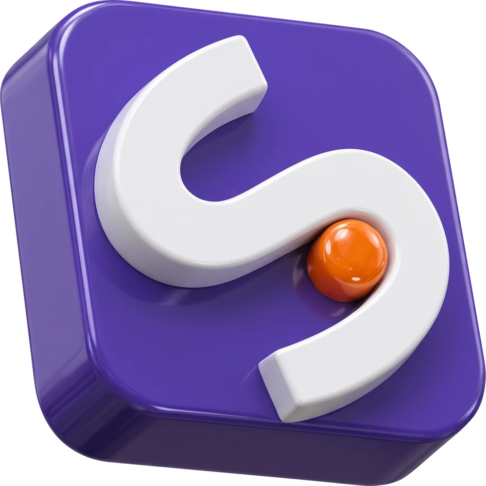 Símbolo 3D da sorez.mkt